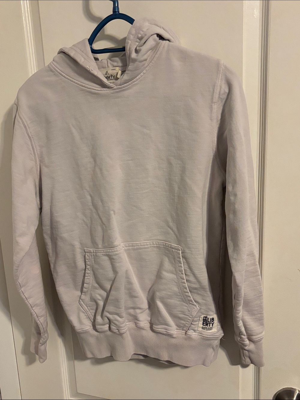 liberty Off-White Women's Pullover Hoodie in Light Ivory